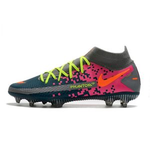 Nike Phantom Generative Texture Elite DF FG Modrá Šedá Růžová